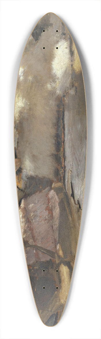 Albert von Keller - The Storybook 39.3 inch art pintail longboard deck