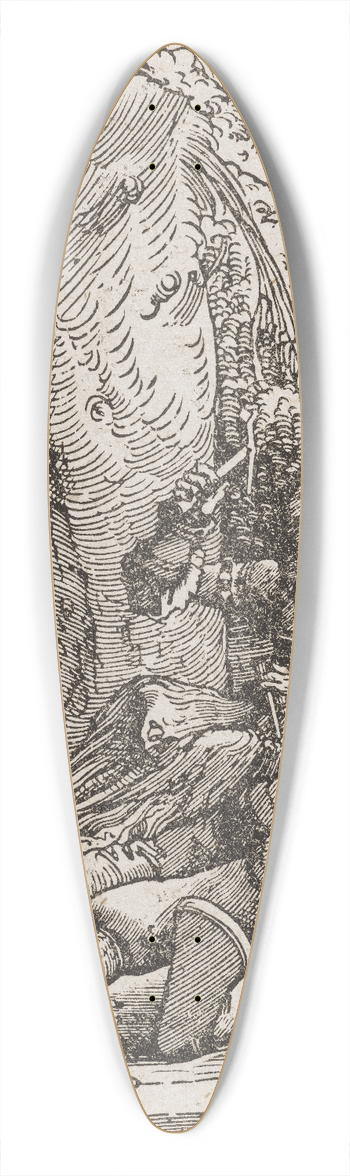 Albrecht Altdorfer - Jael ttet Sisera 39.3 inch art pintail longboard deck