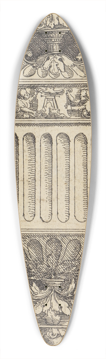 Albrecht Altdorfer - Pokal, auf drei Kugelfssen stehend 39.3 inch art pintail longboard deck