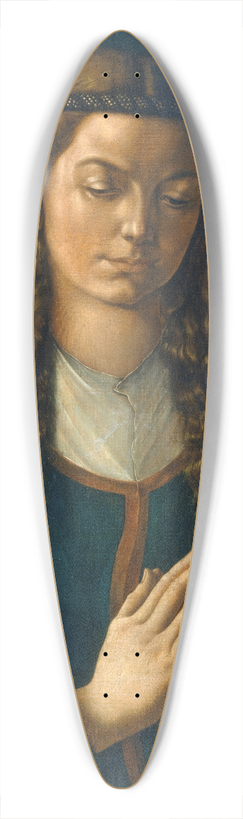 Albrecht Drer - Portrait of a Young Woman with Her Hair Down 39.3 inch art pintail longboard deck