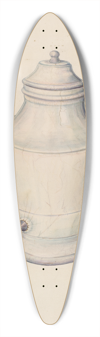 Al Curry - Porcelain Lavabo 39.3 inch art pintail longboard deck