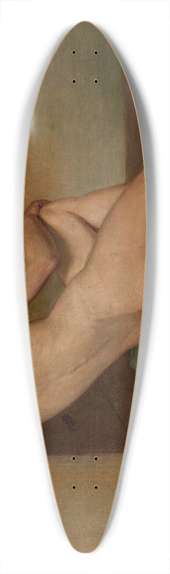 Aleksander Lesser - Female nude 39.3 inch art pintail longboard deck