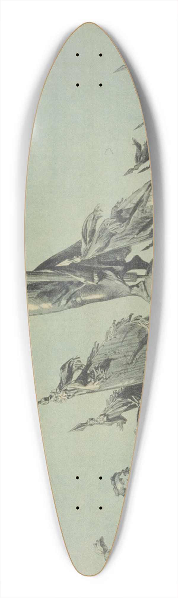 A. Lelong - Rpublique Franaise. 3e Emprunt de la Dfense Nationale 39.3 inch art pintail longboard deck