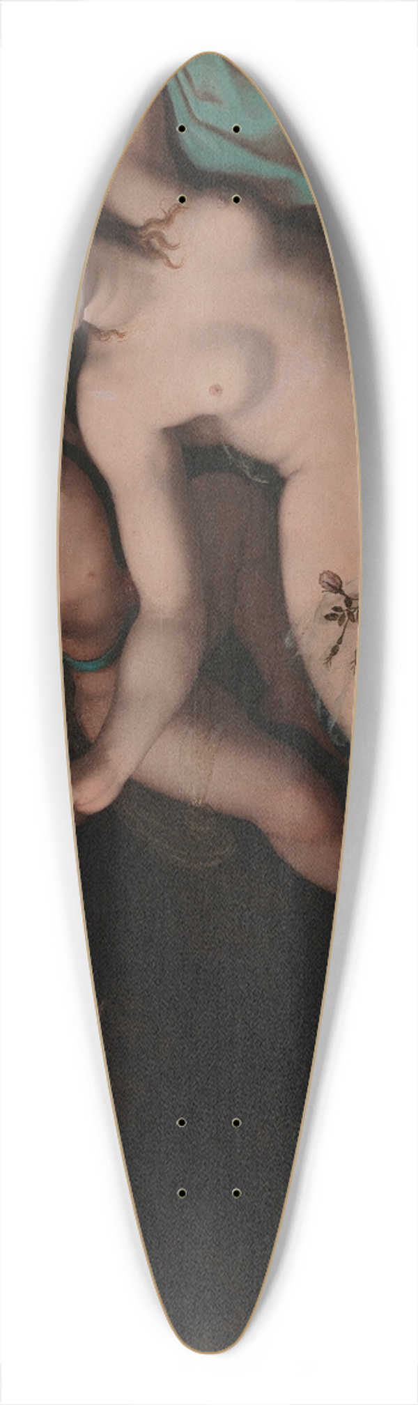 Alessandro Allori - Venus Disarming Cupid 39.3 inch art pintail longboard deck