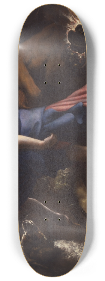 Bartolomeo Guidobono - The Sorceress 8.25 inch art skate deck