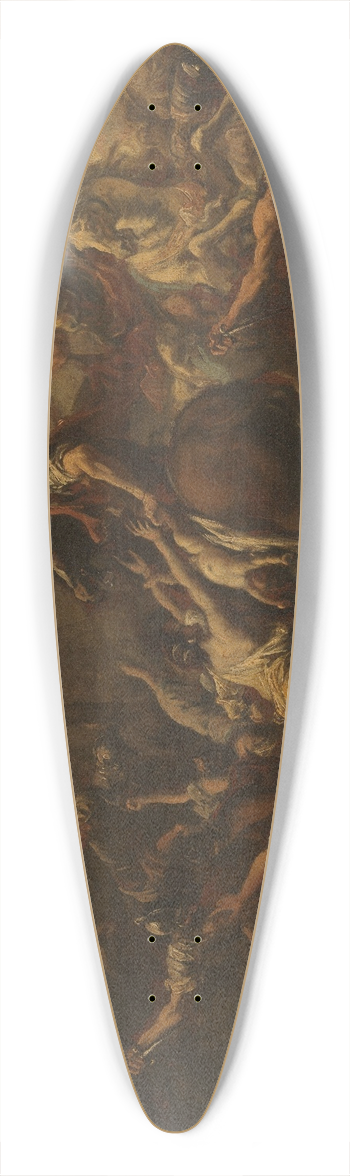 Alessandro Magnasco - Massacre of the Innocents 39.3 inch art pintail longboard deck