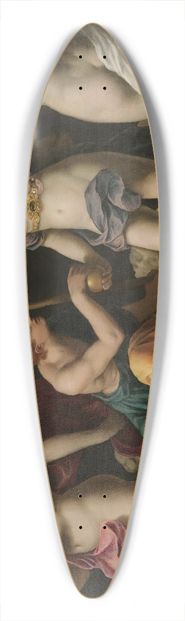 Alessandro Turchi - The Judgement Of Paris 39.3 inch art pintail longboard deck