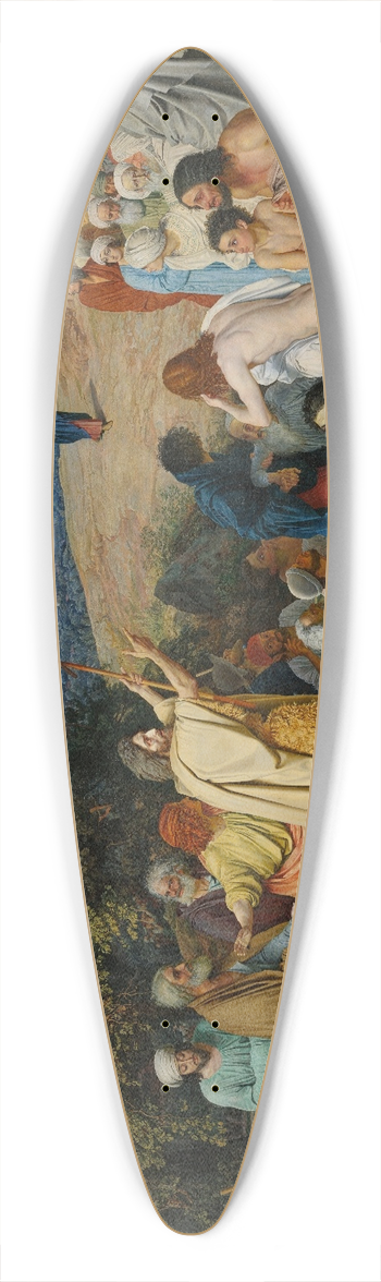 Alexander Andreyevich Ivanov  - The Apparition of Christ to the People (The Apparition of the Messiah) 39.3 inch art pintail longboard deck