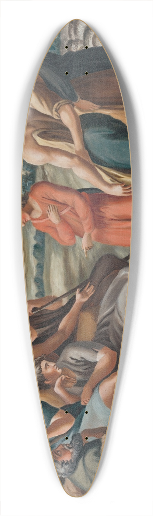 Alexander Belopotock - Biblical Scene I. 39.3 inch art pintail longboard deck