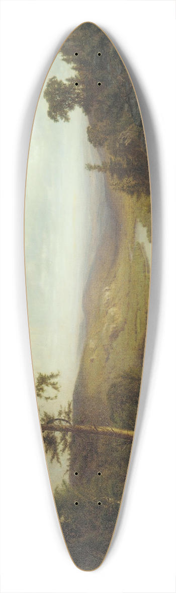 Alexander Helwig Wyant - Tennessee 39.3 inch art pintail longboard deck
