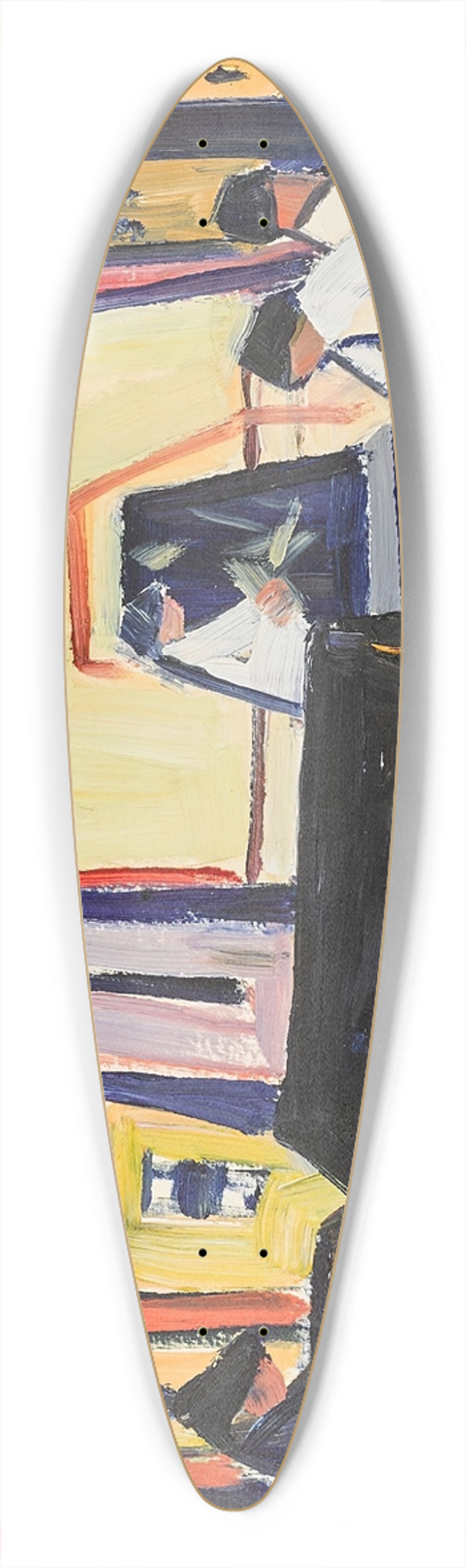 Alexander Konstantinovich Bogomazov - Cart 39.3 inch art pintail longboard deck
