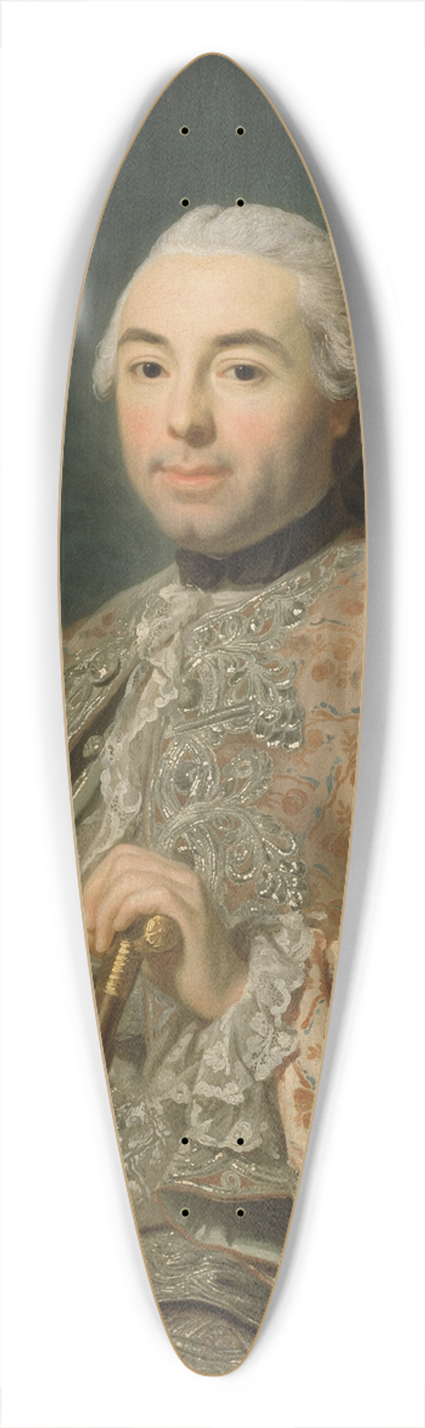 Alexander Roslin - Baron de Neubourg-Cromire 39.3 inch art pintail longboard deck