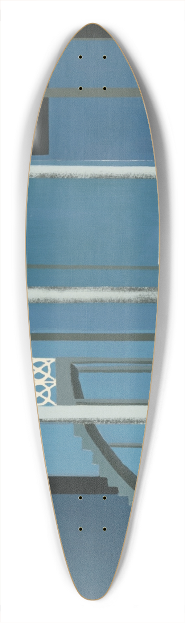 Alexandra Exter - Maquettes de Thatre 12 39.3 inch art pintail longboard deck