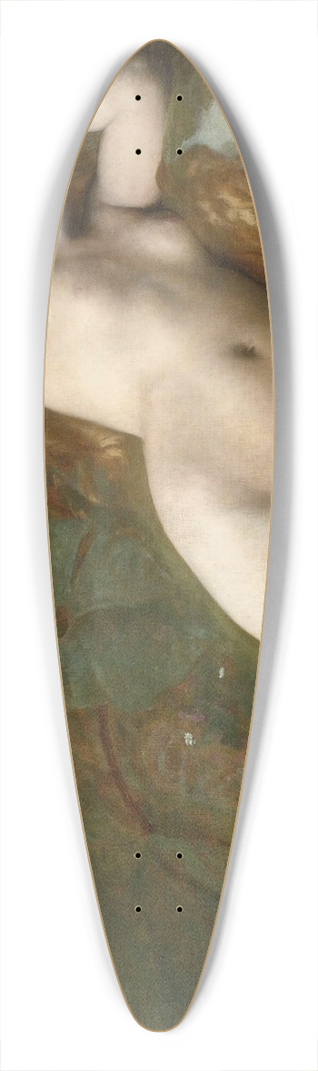Alexandre Cabanel - Eve After The Fall 39.3 inch art pintail longboard deck