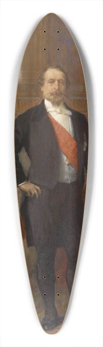 Alexandre Cabanel - Napoleon III 39.3 inch art pintail longboard deck