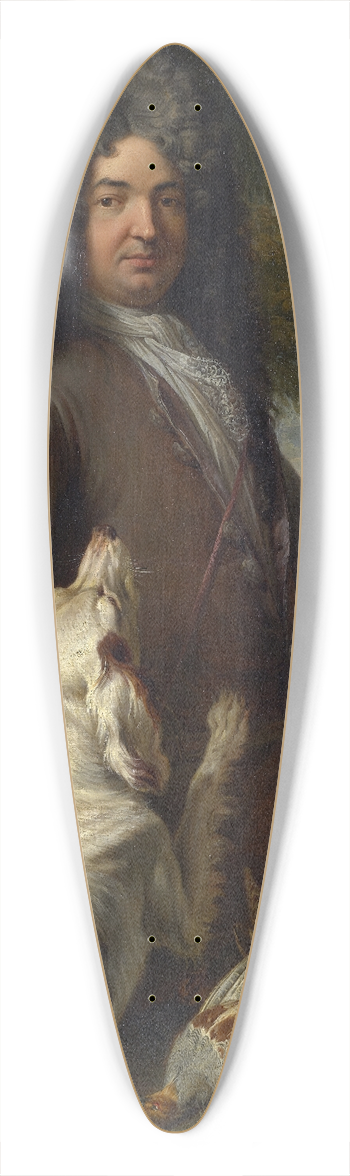 Alexandre Franois Desportes - Portrait Of A Hunter 39.3 inch art pintail longboard deck