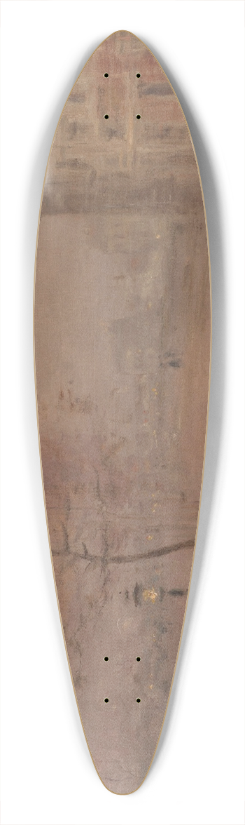 Alexandre Gaston Guignard - Boulevard Berthier, le soir 39.3 inch art pintail longboard deck
