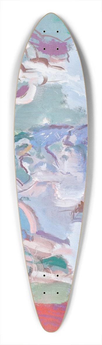 Alexandre Jacovleff - Ballet dancers 39.3 inch art pintail longboard deck