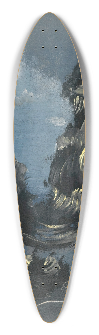 Alexandre Jacovleff - Mythological Scene 39.3 inch art pintail longboard deck