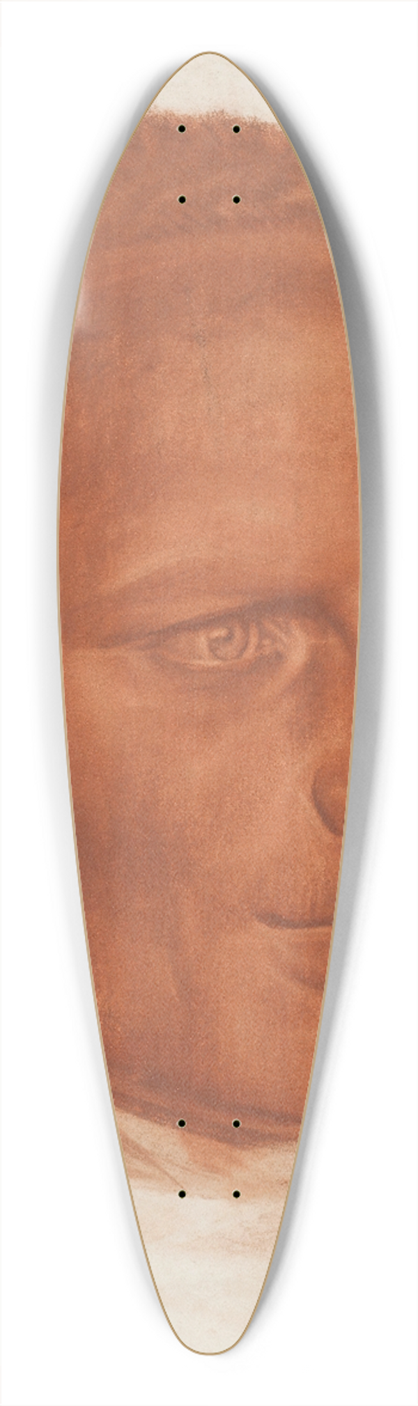 Alexandre Jacovleff - Portrait Of A Member Of The Croisire Jaune Expedition Team 39.3 inch art pintail longboard deck