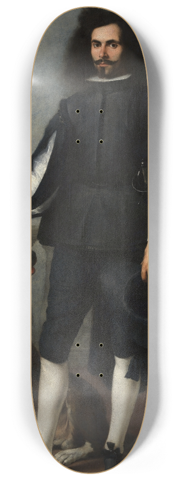 Bartolom Estebn Murillo - Don Andrs de Andrade y la Cal 8.25 inch art skate deck