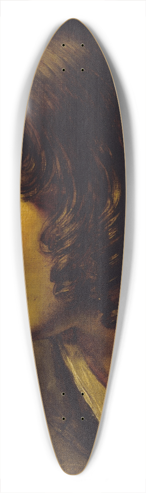 Alexandre Marie Colin - Madame Colin de profil. 39.3 inch art pintail longboard deck