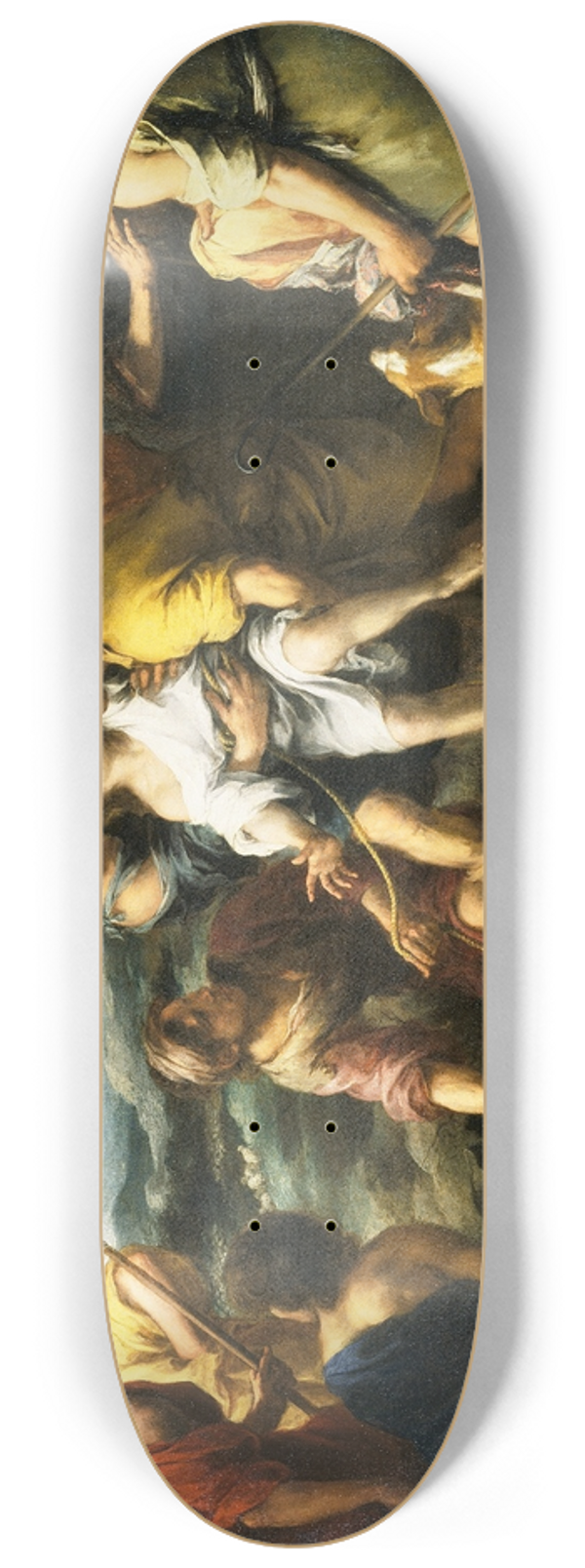 Bartolom Estebn Murillo - Joseph and his Brethren 8.25 inch art skate deck