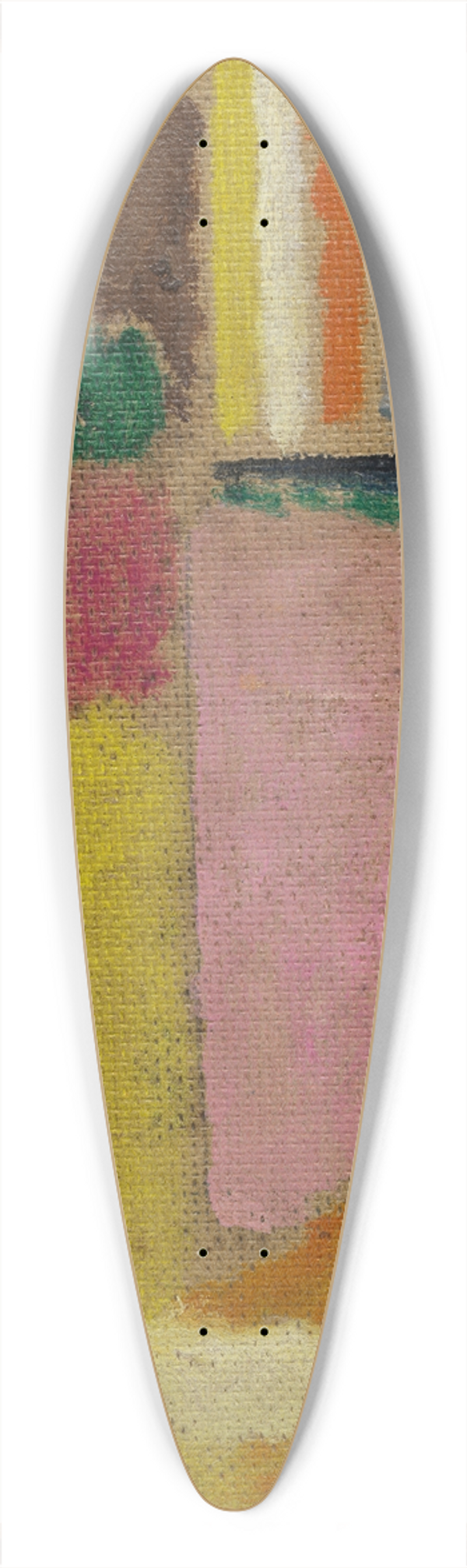 Alexej von Jawlensky - Abstrakter Kopf 39.3 inch art pintail longboard deck