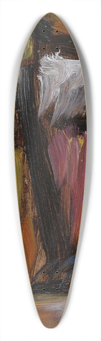 Alexej von Jawlensky - Meditation N. 30 39.3 inch art pintail longboard deck