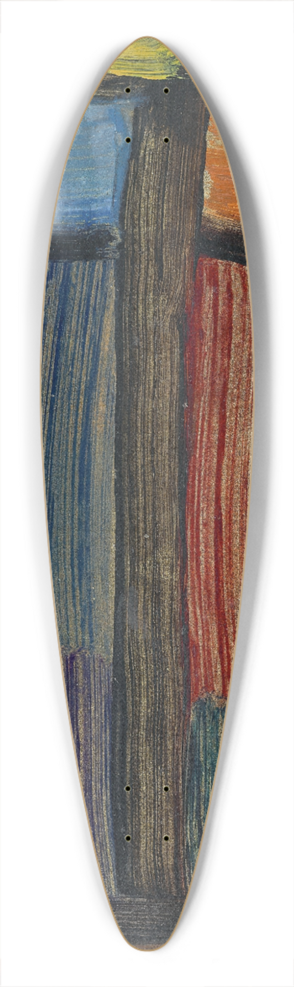 Alexej von Jawlensky - Meditation on a gold background 39.3 inch art pintail longboard deck