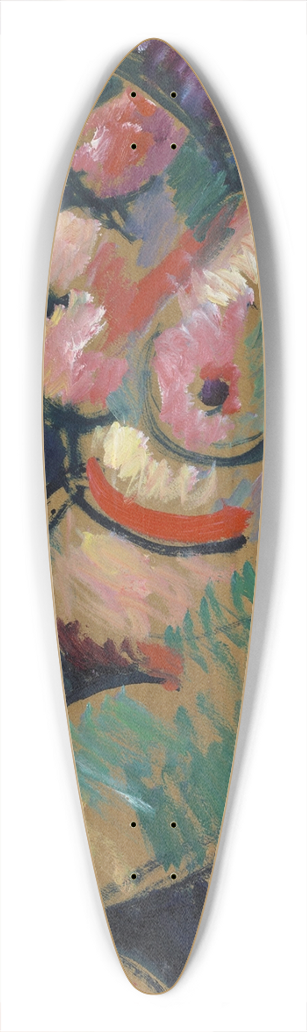 Alexej von Jawlensky - Seated Female Nude 39.3 inch art pintail longboard deck