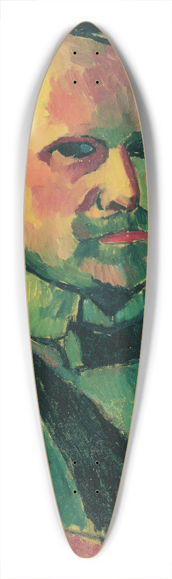 Alexej von Jawlensky - Selbstbildnis 39.3 inch art pintail longboard deck