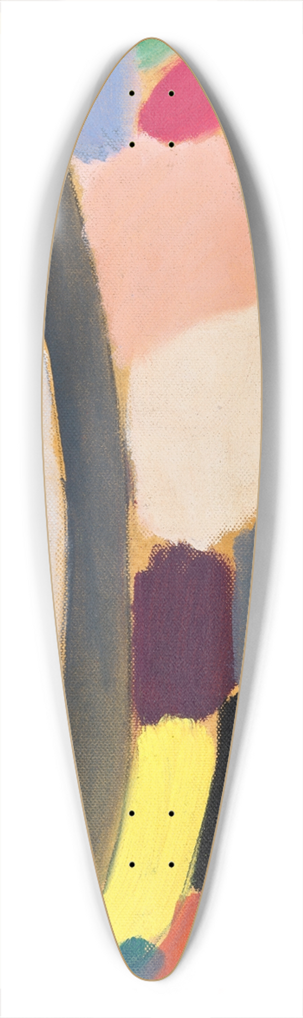 Alexej von Jawlensky - Variation 39.3 inch art pintail longboard deck