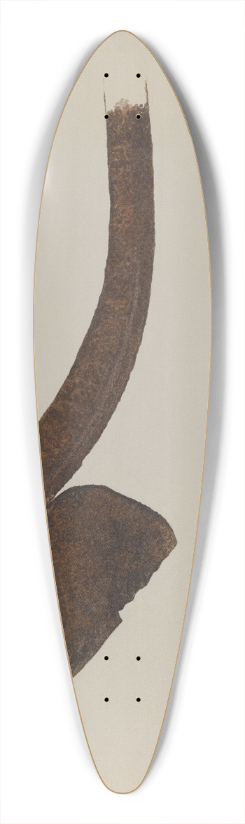 Alfonso Moreno - Dumb Iron 39.3 inch art pintail longboard deck