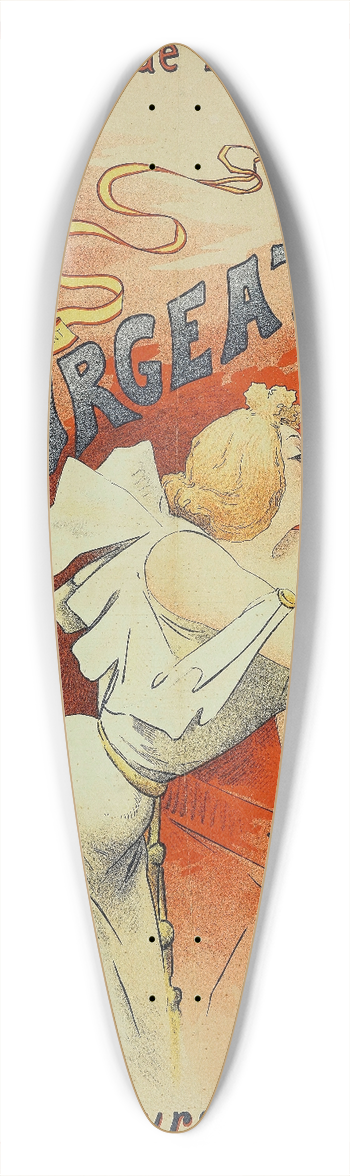Alfred Choubrac - La Burgeatine 39.3 inch art pintail longboard deck