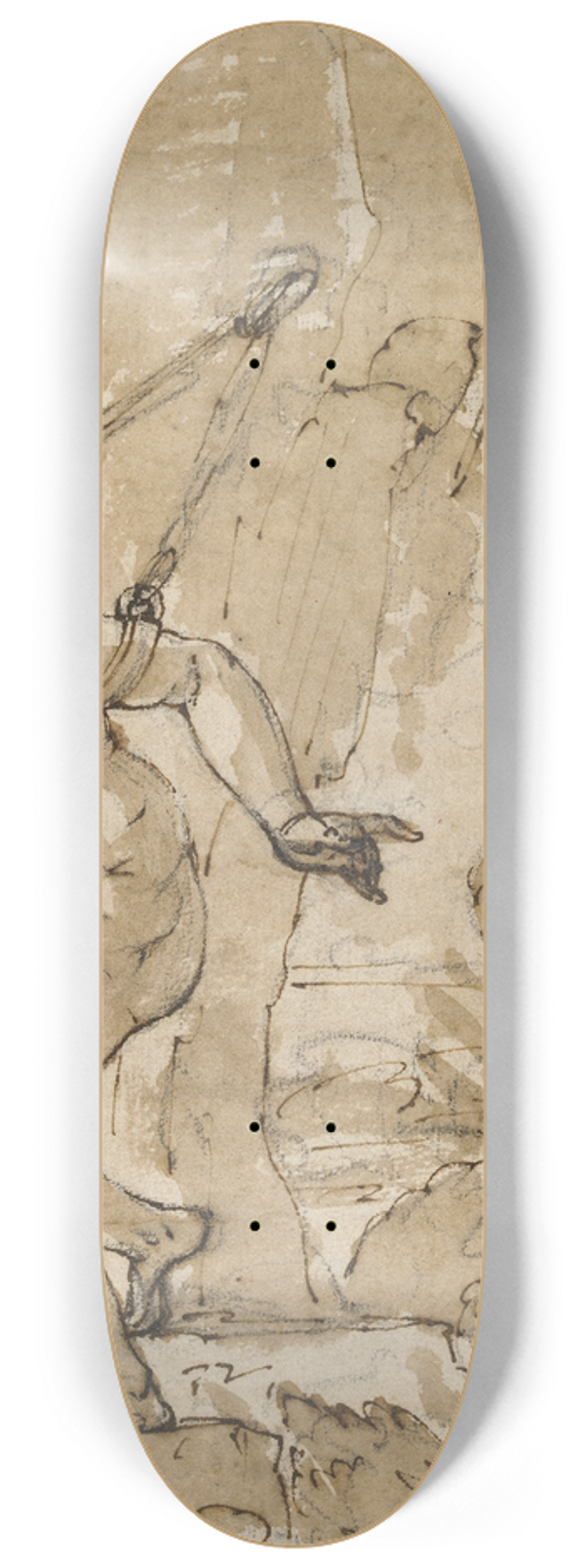 Bartolommeo Gagliardo - Perseus and Andromeda 8.25 inch art skate deck