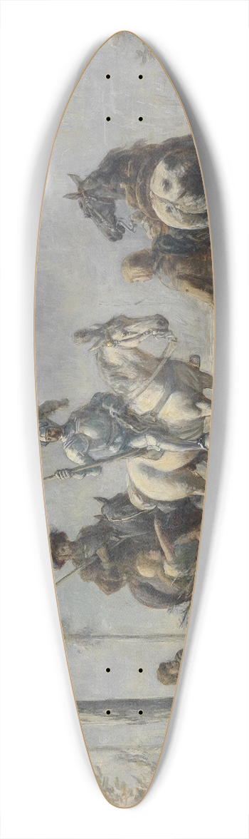 Alfred Friedlnder - Verirrt 39.3 inch art pintail longboard deck