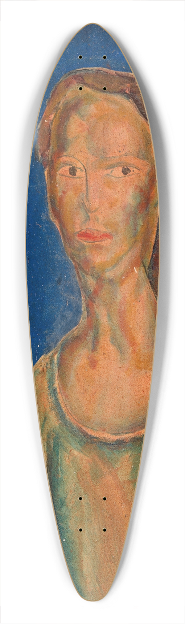 Alfred Henry Maurer - Portrait of a Woman 39.3 inch art pintail longboard deck