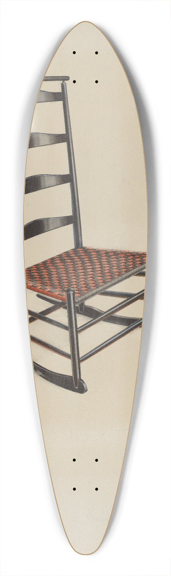 Alfred H. Smith - Shaker Rocking Chair 39.3 inch art pintail longboard deck