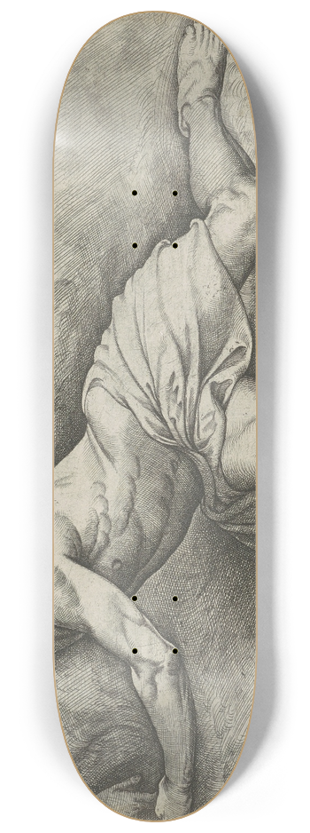 Battista Franco - Saint John the Baptist 8.25 inch art skate deck