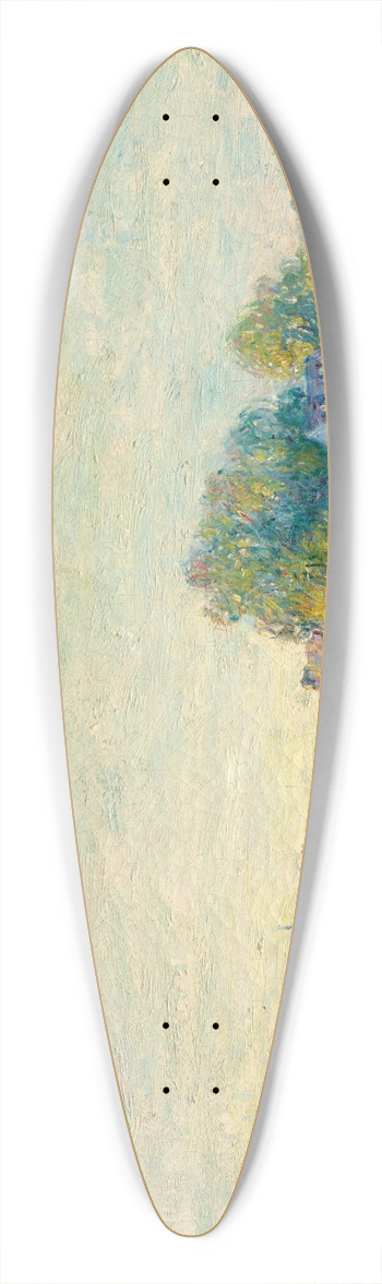 Alfred Sisley - Le Barrage du canal du Loing  Saint-Mamms 39.3 inch art pintail longboard deck