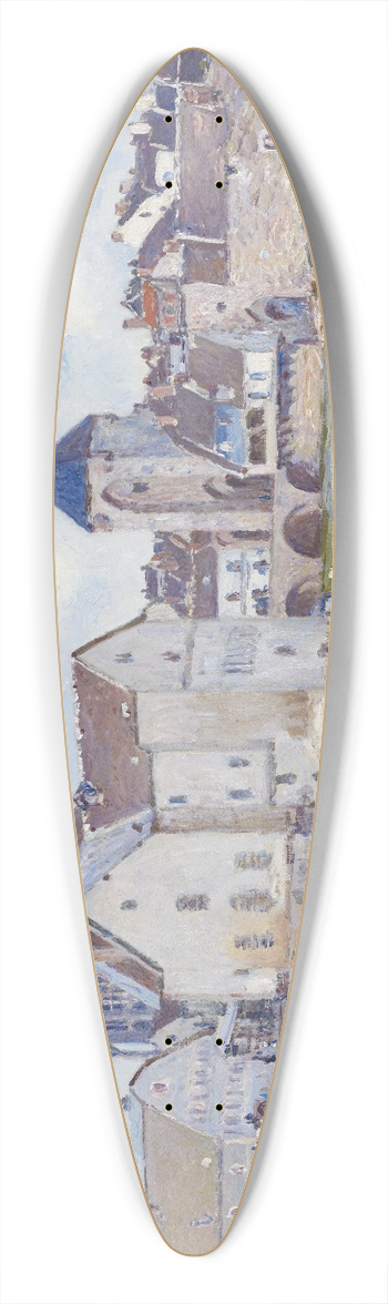 Alfred Sisley - Le Pont de Moret 39.3 inch art pintail longboard deck