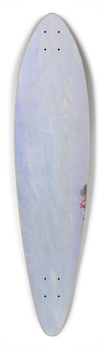 Alfred Sisley - Saint Mamms 39.3 inch art pintail longboard deck