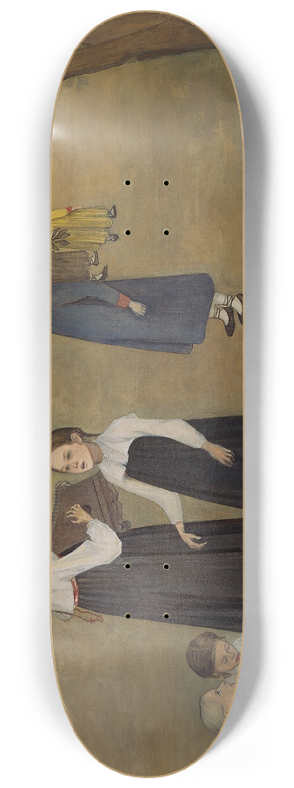 Beda Stjernschantz - Everywhere A Voice Invites Us 8.25 inch art skate deck