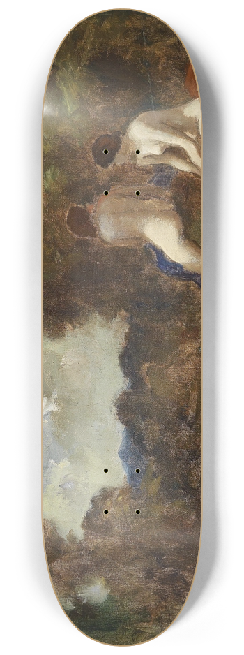 Bela Ivanyi-Grnwald - Zwei Nackte Am Teich 8.25 inch art skate deck