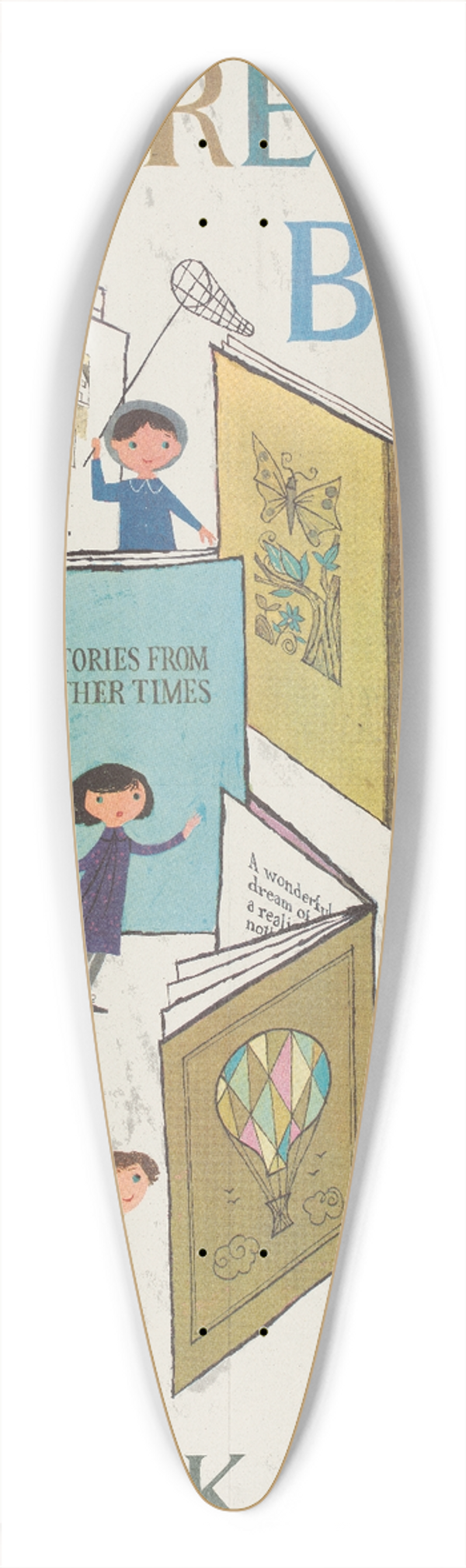 Alice Provensen - Explore with books. Book week, Nov. 17-23 39.3 inch art pintail longboard deck