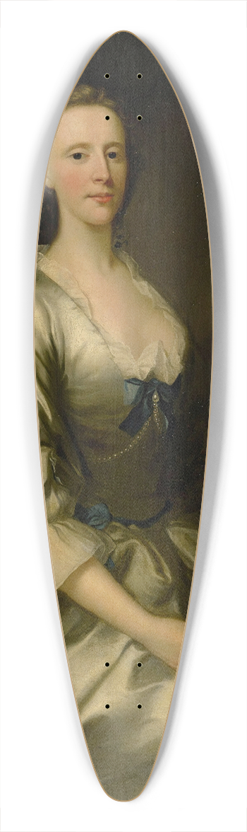 Allan Ramsay - Portrait Of A Lady 39.3 inch art pintail longboard deck