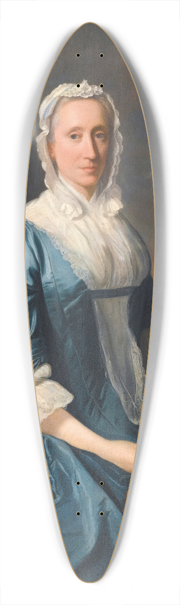 Allan Ramsay - Portrait Of Miss Finch 39.3 inch art pintail longboard deck