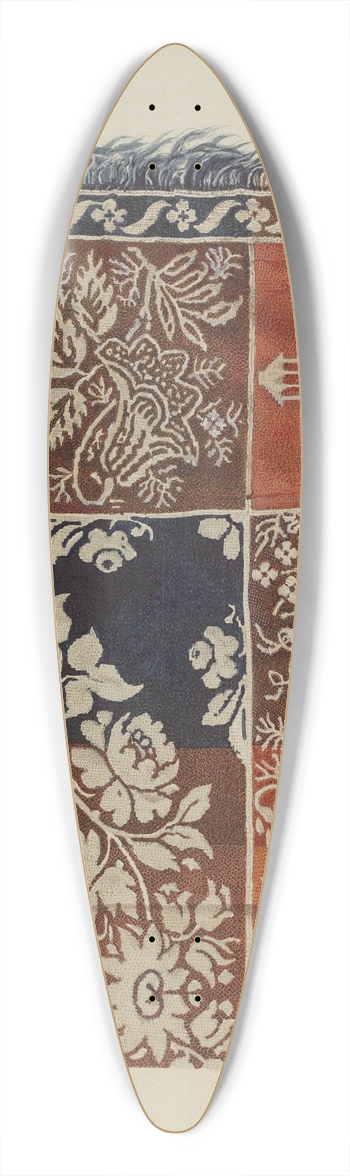 Alois E. Ulrich - Woven Coverlet 39.3 inch art pintail longboard deck