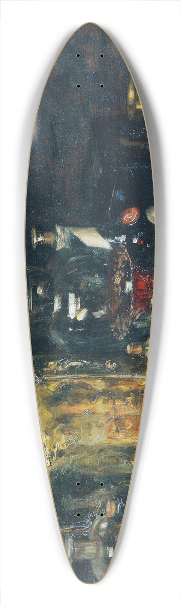 Alois Hnisch - Stillleben 39.3 inch art pintail longboard deck